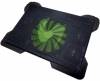 Omega Chilly Notebook Βάση Ψύξης με Δύο Θύρες USB για Laptops 17" Μαύρο OMNCP8088B