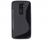 LG Optimus G2 D802 Silicone Case TPU S-Line Black LG Optimus G2 D802 Silicone Case TPU S-Line Black