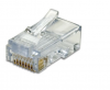 RJ45 network connector with 8 pin Cat5e./  Connector Rj-45 for Network Cable