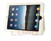 Άσπρη δερμάτινη (συνθετική) θήκη stand για iPad II / new iPad/ iPad 4 (OEM) Άσπρη δερμάτινη (συνθετική) θήκη stand για iPad II / new iPad/ iPad 4 (OEM)