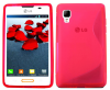 LG Optimus L4 ii E440 TPU Gel Case S-LIne - Pink OEM