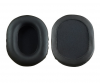 Οβάλ Κάλυμμα Ανταλλακτικά Μαξιλαριών Ακουστικών (90*70mm) (Black) (OEM)