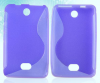 Nokia Asha 501 - Θήκη TPU GEL S-Line Μώβ (OEM) Nokia Asha 501 - Θήκη TPU GEL S-Line Μώβ (OEM)