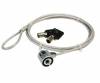 Logilink NBS003 Notebook Security Lock With 2 Keys 1.5m Silver Logilink NBS003 Notebook Security Lock With 2 Keys 1.5m Silver