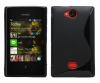 Nokia Asha 503 - Θήκη TPU GEL S-Line Μαύρη (OEM)