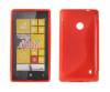 Nokia Lumia 520/525 Κοκκινο Silicone Case  N520 SCSLP OEM