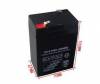 Battery Westar 6V 4.5Ah 20HR 3FM4.5