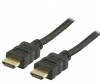 VALUELINE Cable HDMI male. - Male. 0.5m, supports the new standard HDMI 2 VGVP 34000 B0.50