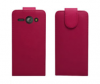 Huawei Ascend Y530 - Leather Flip Case Magenta (OEM)