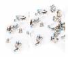 iPhone 6 Complete Screw Set with 2Pcs Silver Bottom Srew (Bulk)