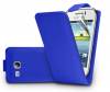 Samsung Galaxy Young 2 (G130) - Leather Flip Case Blue (OEM)