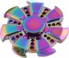 BLCR Three-Spinner Fidget Toy "7 Leaves T26 " Zinc Alloy 4 minute EDC Hand Spinner for Autism and ADHD