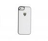 iPhone 5/5S Back Cover Plastic Case Lamborghini White-Grey Diablo-D1