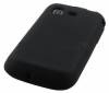 Black Hybrid Rubber Silicone Skin Back Case For Samsung Galaxy Pocket S5300 / Plus S5301 (OEM)