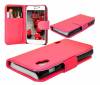 LG Optimus L5 II E460 Leather Wallet Case Red (OEM)