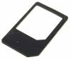 Micro Sim Card to Standard Sim Card Adapter (Black)