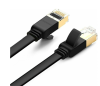 Ugreen Flat U/FTP (STP) Cat.7 Καλώδιο Δικτύου Ethernet 10m Μαύρο