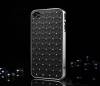 Luxury Bling Diamond Crystal Hard Back Case Cover For Apple iPhone 4 4S 4G black