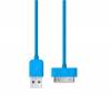 Γαλάζιο καλώδιο USB για iPhone 2G 3G 3GS και iPod iPad