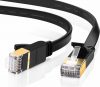 Ugreen NW106 Flat U/FTP (STP) Cat.7 Ethernet Network Cable 10m Black