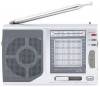 Trevi MB 728 Compact Portable 10 Band World Receiver Radio FM/AM/SW in Silver