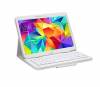 Leather Bluetooth with Keyboard Stand Case for Samsung Galaxy Tab 4 10.1 SM-T530 White (OEM)