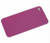 iPhone 4 Back Glass with frame purple without apple logo