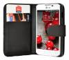 LG Optimus L5 II E460 Leather Wallet Case black (OEM)
