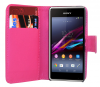Sony Xperia E1 / E1 Dual - Leather Wallet Case Pink (ΟΕΜ)