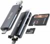 VKUSRA SD/ Micro SD Card Reader Type C, microUSB, USB