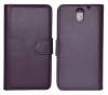 Leather Wallet/Case for HTC Desire 610 Purple (OEM)