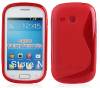 TPU Gel Case S-Line for Samsung Galaxy Fame Lite S6790 Red (OEM)