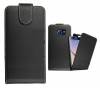 Samsung Galaxy S6 Edge Plus G928F - Leather Flip Case With Silicone Back Cover Black (OEM)