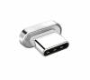 Magnetic USB cable connector tip, USB-C male Magnetic USB cable connector tip, USB-C male