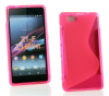 Sony Xperia Z1 Compact D5503 - Gel TPU Θήκη S-Line Ρόζ (OEM) Sony Xperia Z1 Compact D5503 - Gel TPU Θήκη S-Line Ρόζ (OEM)