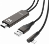 Καλώδιο σύνδεσης Hoco UA14 Lightning σε HDMI 1080P HD 5V/1A Μαύρο 2m Καλώδιο σύνδεσης Hoco UA14 Lightning σε HDMI 1080P HD 5V/1A Μαύρο 2m