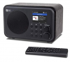 Ocean Digital WiFi Internet Radios WR-336N Portable Digital Radio with Rechargeable Battery Bluetooth Receiver with 2.4” Color Display, 4 Preset Buttons, Support UPnP & DLNA-Black