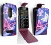 Nokia Asha 206 - Δερμάτινη Θήκη Flip Μπλέ Με Πεταλούδες (OEM) Nokia Asha 206 - Δερμάτινη Θήκη Flip Μπλέ Με Πεταλούδες (OEM)