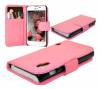 LG Optimus L5 II E460 Leather Wallet Case Pink (OEM)