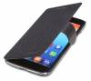 Lenovo Vibe X S960 - Leather Flip Case With Plastic Back Cover Black (Nillkin)