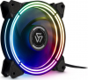 Alseye Halo 3 Case Fan 120mm με RGB Φωτισμό και Σύνδεση 4-Pin PWM