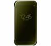 Θήκη Clear View για Samsung Galaxy S6 Edge G925F Χρυσό (ΟΕΜ)