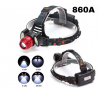 Waterproof Headlight Q5 LED Headlamp Flashlight 18650 Battery LED Torch for Hunting Fishing camping - (OEM)