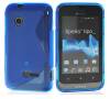 Xperia Tipo St21i / Dual Silicon Case TPU S-Line blue (OEM)