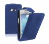 Samsung Galaxy Ace 4 Δερμάτινη Θήκη Flip Μπλε  (OEM)