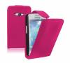 Samsung Galaxy Ace 4 Leather Flip Case Pink (OEM)
