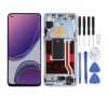 Genuine OnePlus 8T 5G (KB2003) - Display LCD Touchscreen + Frame Lunar Silver 2011100215