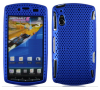 SONY ERICSSON XPERIA PLAY Blue Mesh Rubber CASE