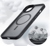 Θήκη Σιλικονης Διαφανες για iPhone 14 Pro 5G με Kickstand ring για βάση στήριξης