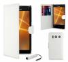 Leather Wallet Stand/Case for Huawei Ascend G510 White (OEM) Leather Wallet Stand/Case for Huawei Ascend G510 White (OEM)
